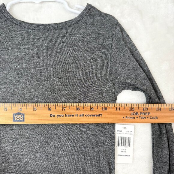 32 Degrees Heat Kids Base Layer Long Sleeve Top Leggings Set Small 6-7 Dark Gray - Picture 3 of 8